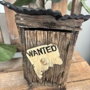 VINTAGE WESTERN RARE  OUTHOUSE/LATRINE ADD A TOUCH OF HUMOR